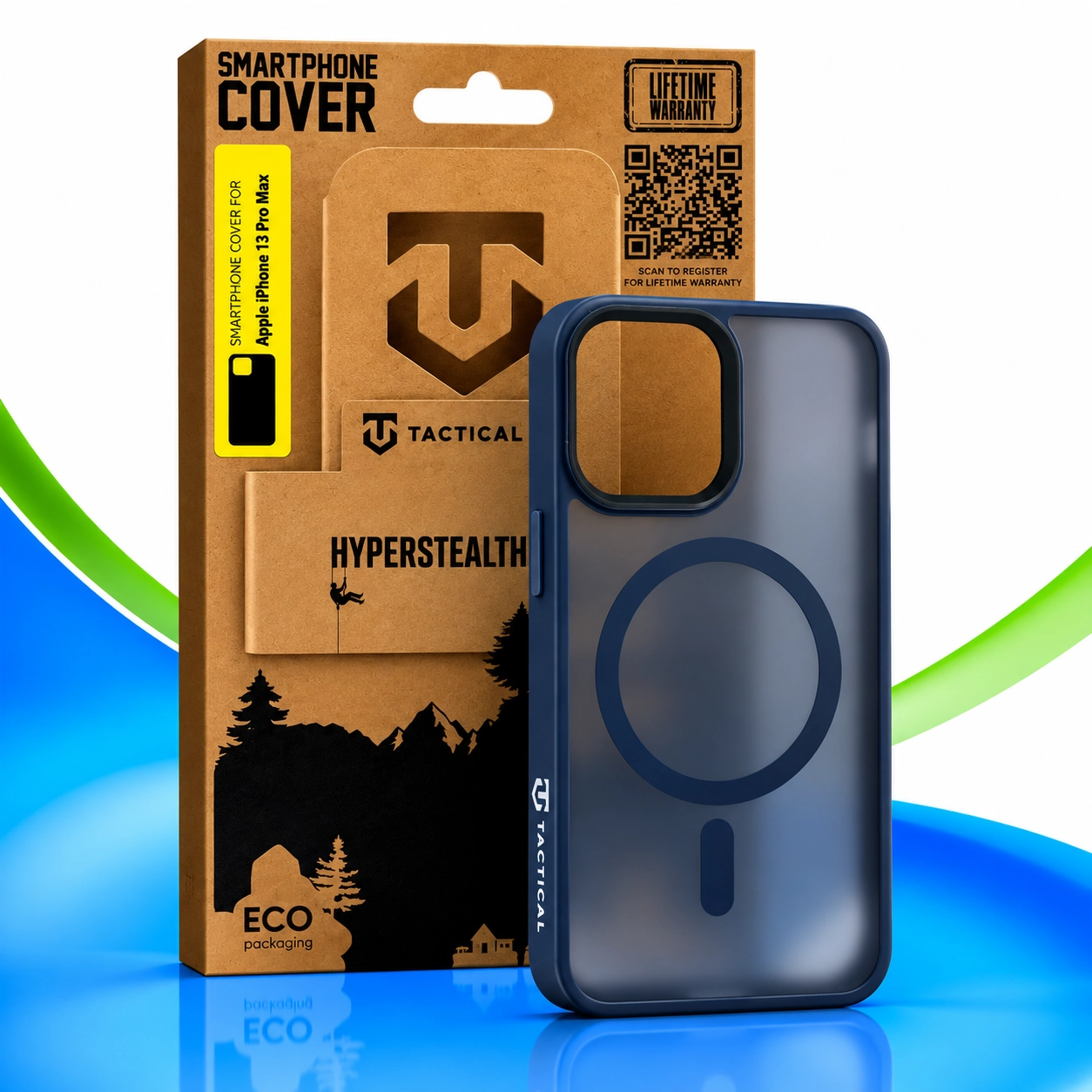Tactical MagForce Hyperstealth Kryt pro Apple iPhone 13 Pro Max Modrý